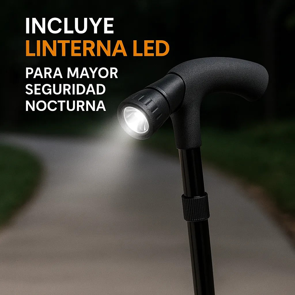 Baston Ortopedico Con Linterna Trusty Cane