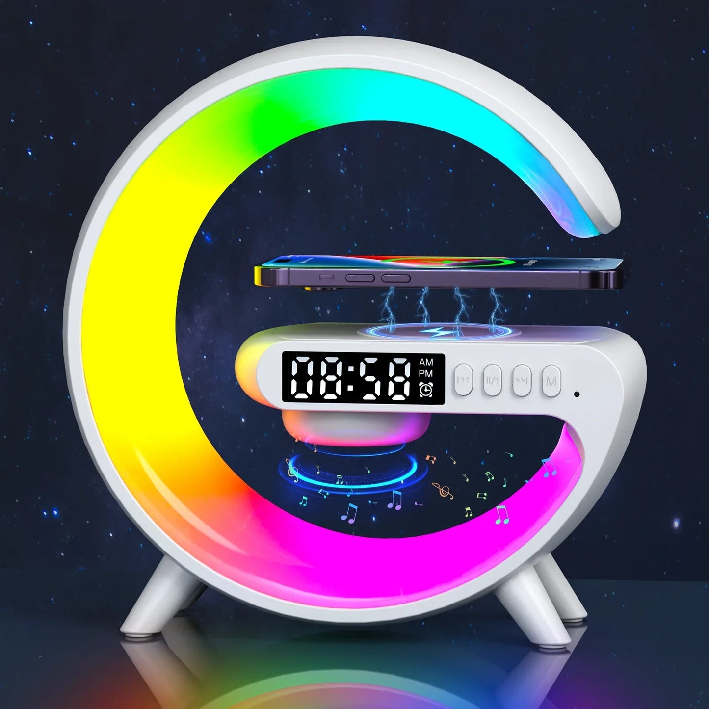 Lampara de G reloj digital
