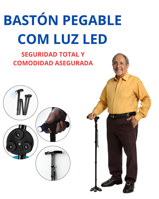 Baston Ortopedico Con Linterna Trusty Cane